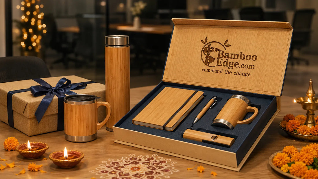 Diwali Gift Ideas for Corporates in 2026: Sustainable Bamboo Hampers Your Team Will Love