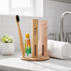 Hotel Amenities - Eco Dental Kit (Toothbrush + Tongue Cleaner + Small Toothpaste)