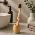 Kids Bamboo Toothbrush - Charcoal