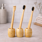Bamboo Toothbrush Holder