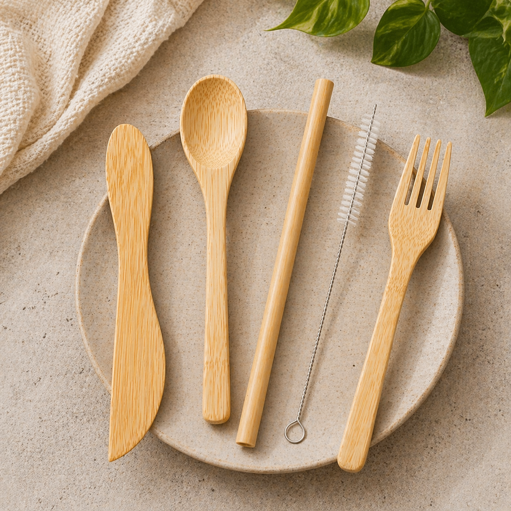 Bamboo Cutlery Set