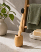Kids Bamboo Toothbrush - Charcoal