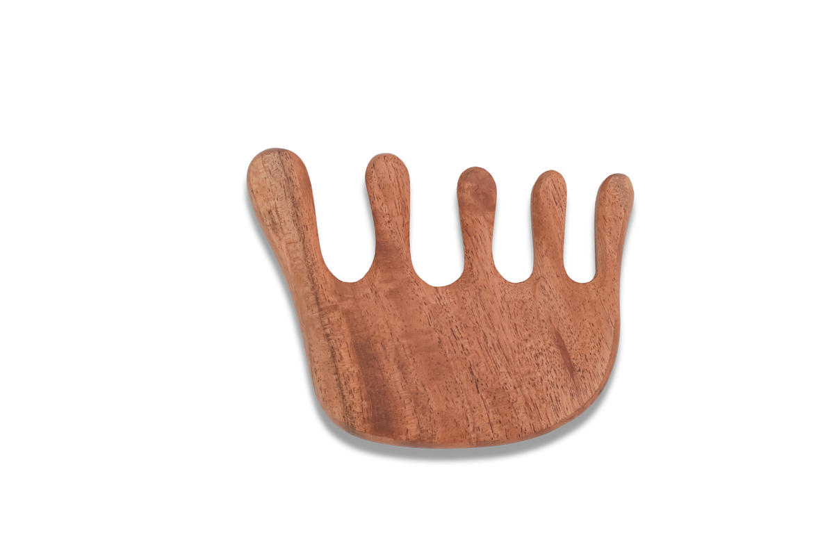 Bamboo Head Massager