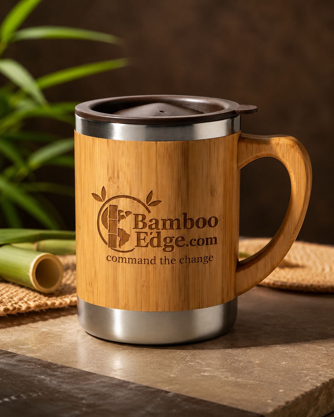 Bamboo Coffee Mug