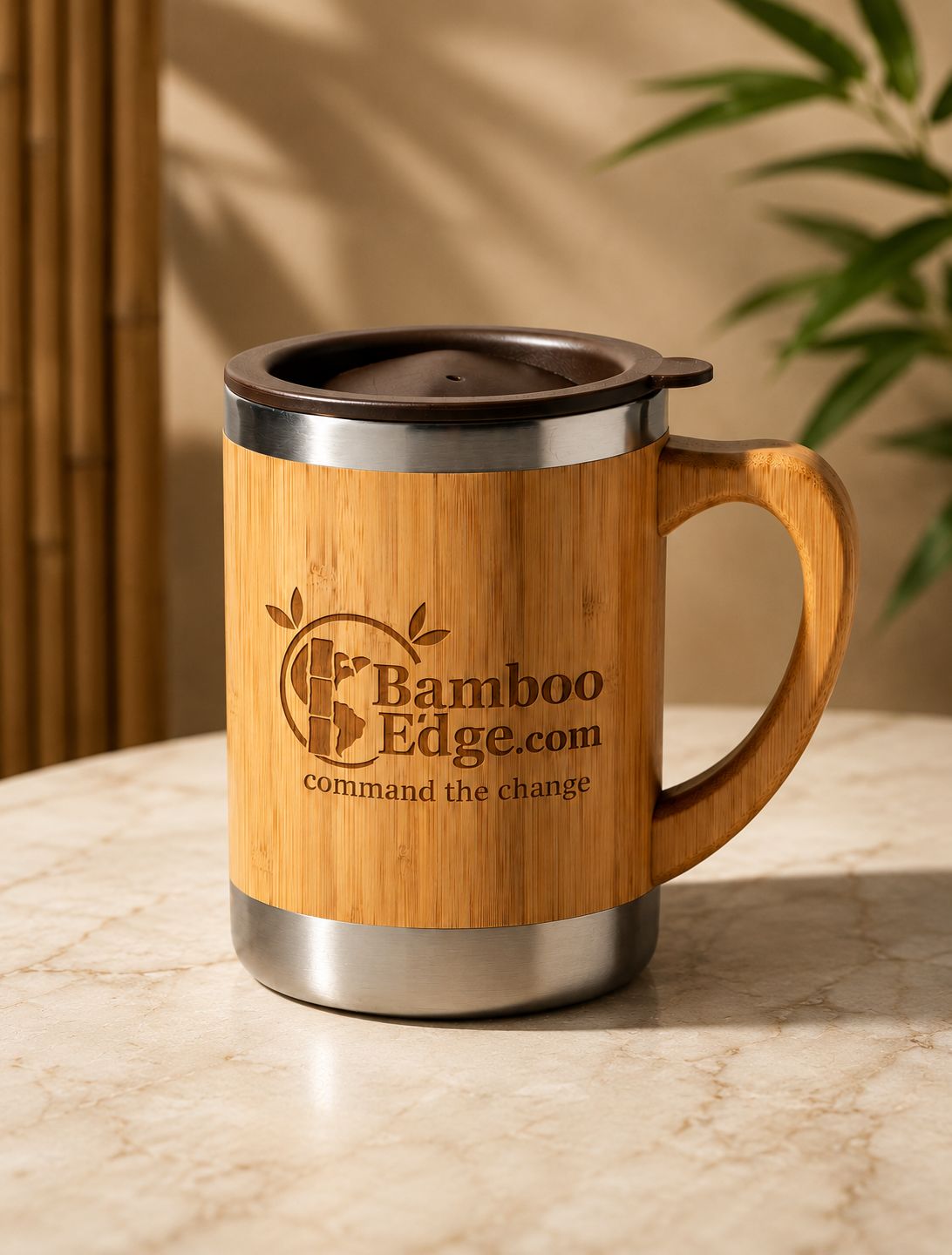 Bamboo Coffee Mug