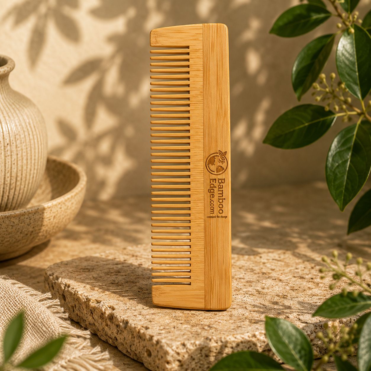 Bamboo Pocket Comb