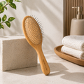 Bamboo Oval Paddle Brush - Big