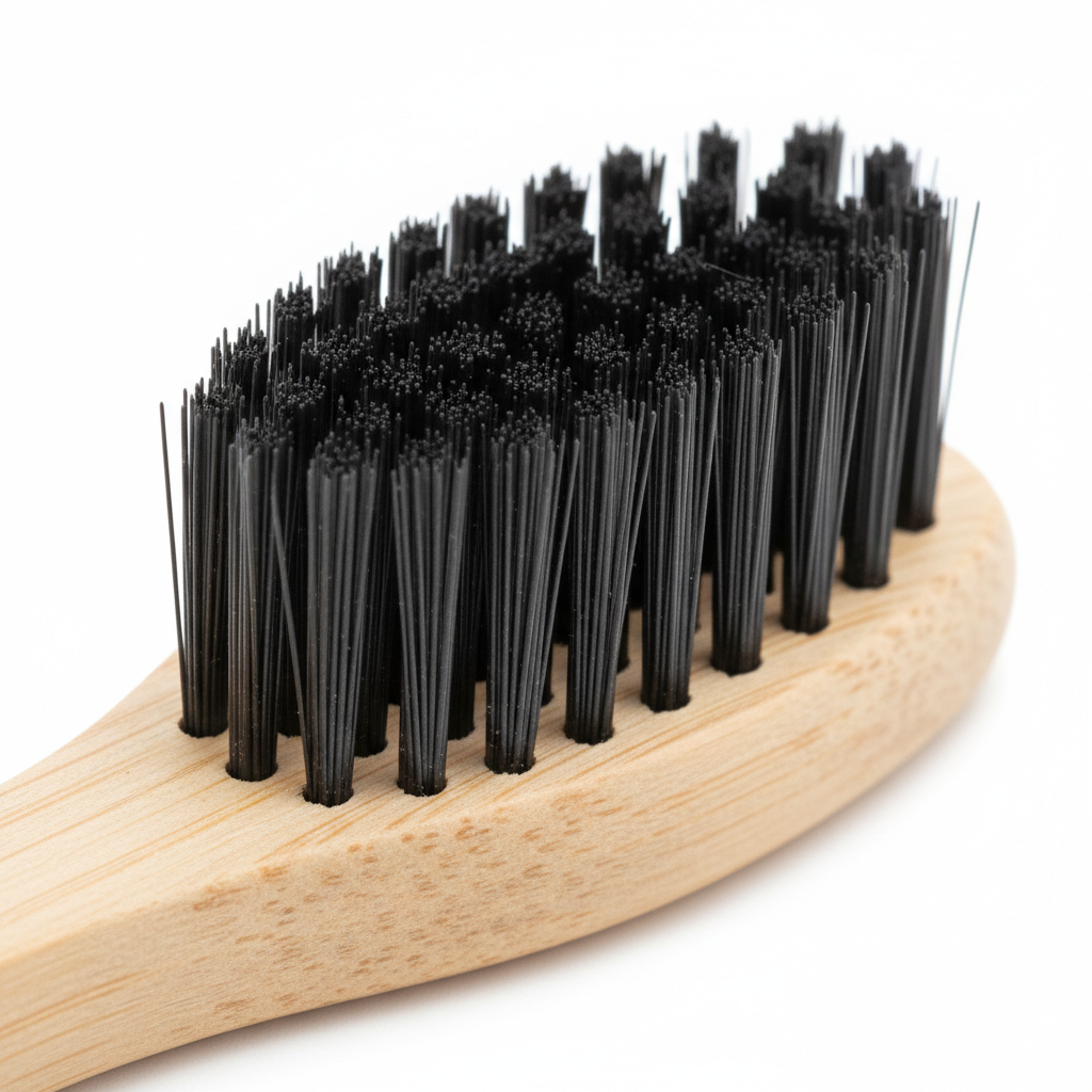Close-up of bristles