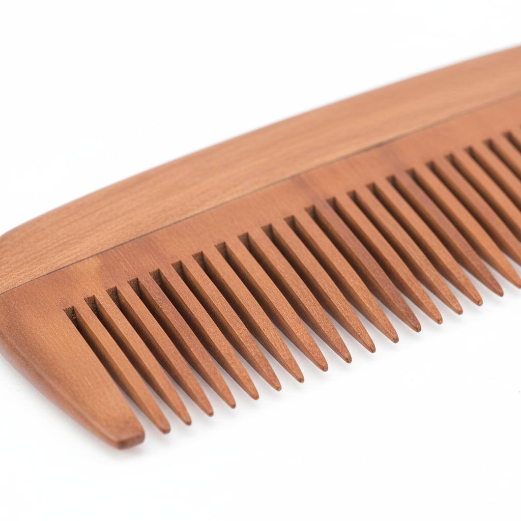 Close-up of fine teeth