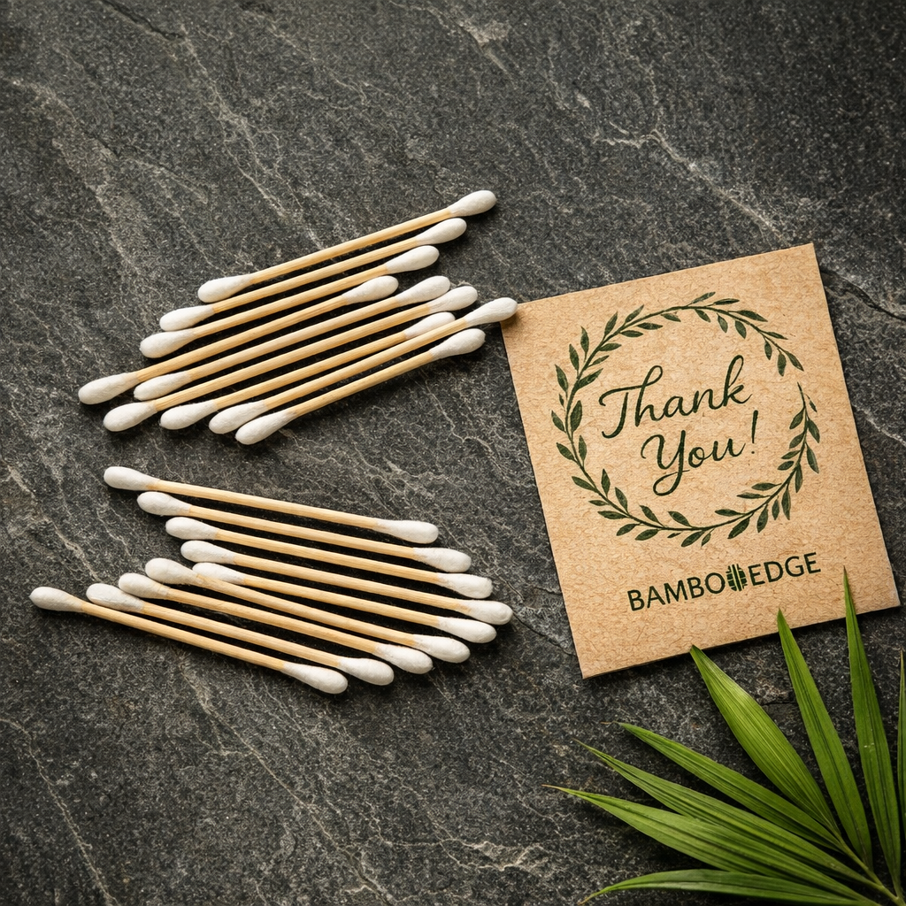 Bamboo Cotton Swabs