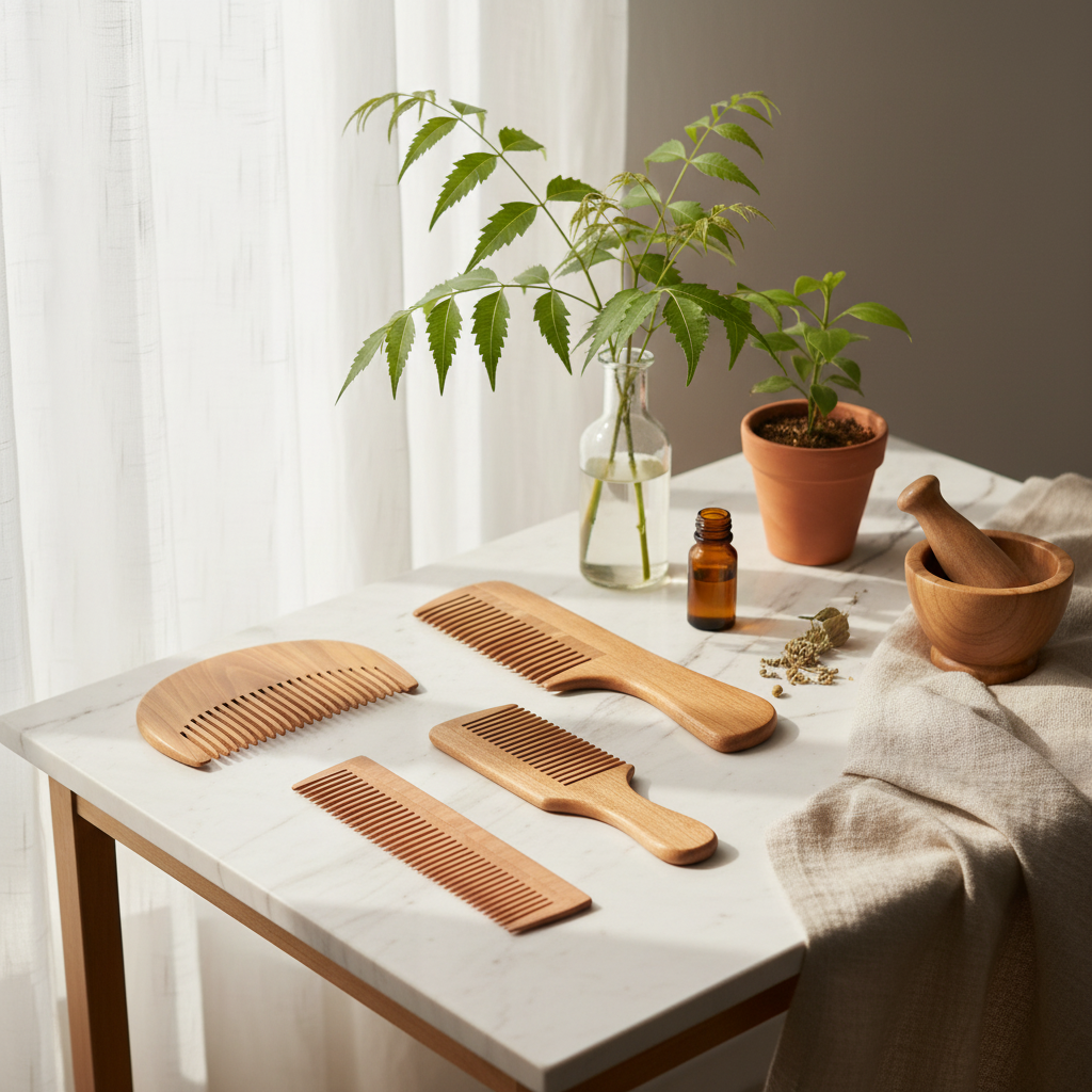 Neem Combs Wellness Scene